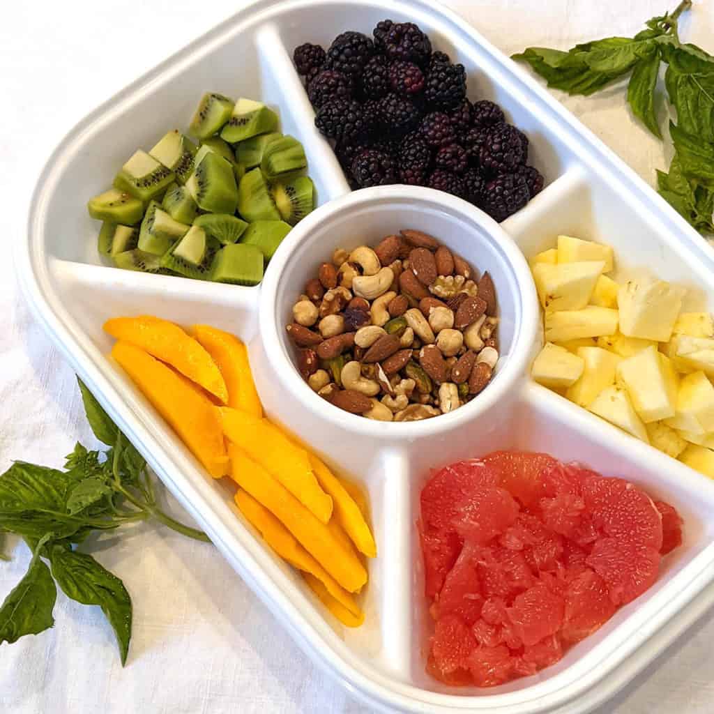 Mama's Fruit Platter Pregnancy Eats