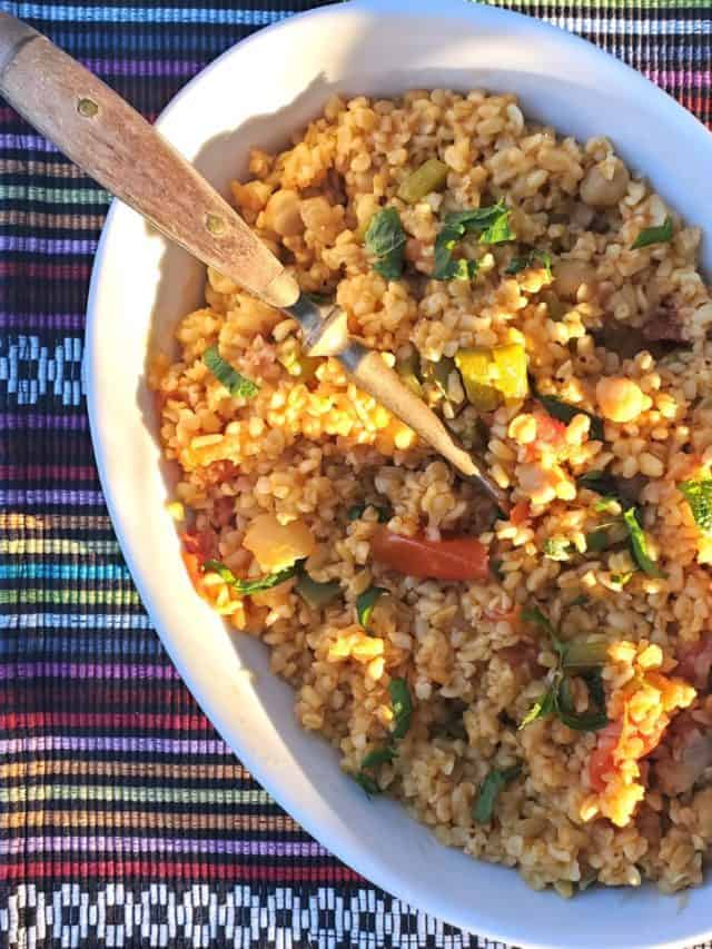 Easy Bulgur Pilav Recipe