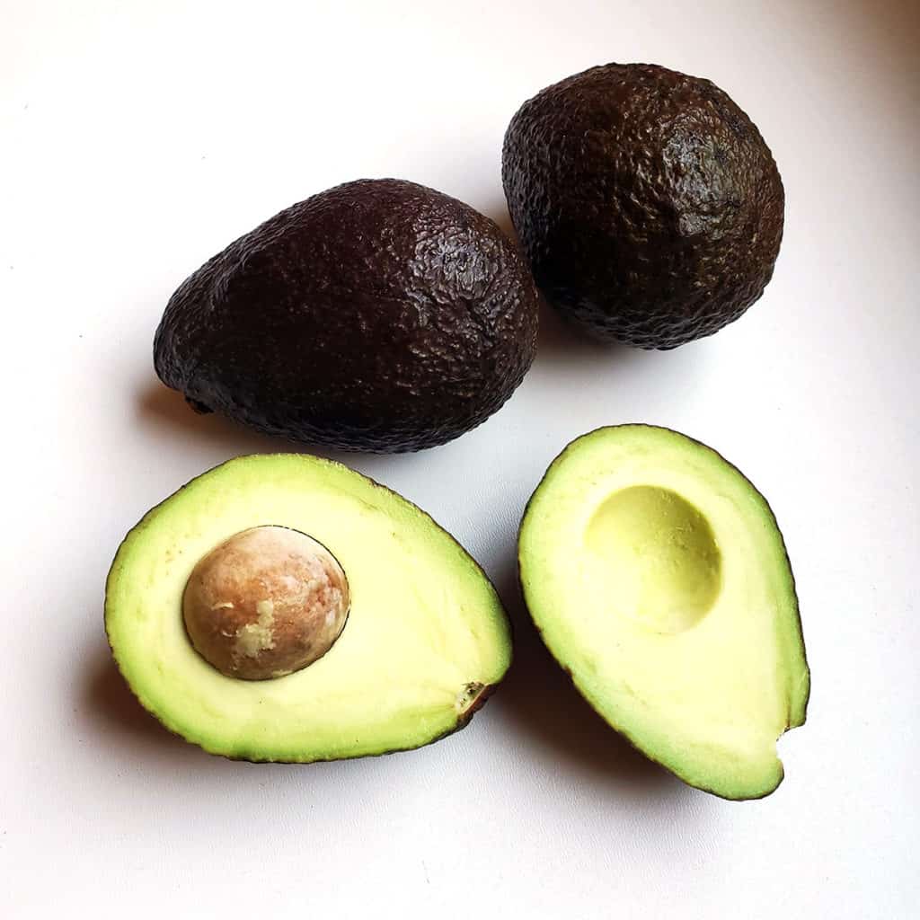 Sliced Avocadoes for 4-ingredient Guacamole